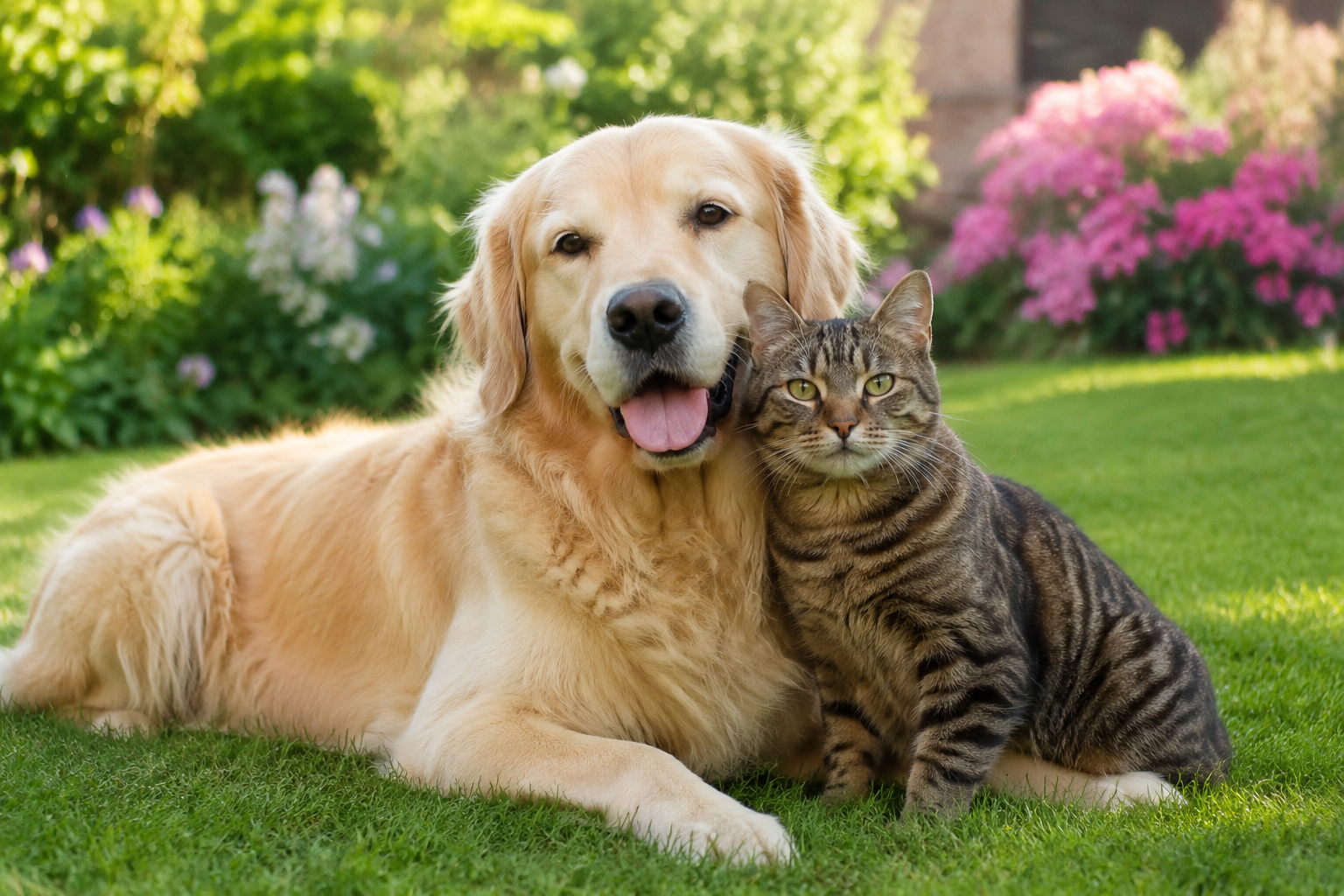 A happy dog and cat — who CuraCell is for